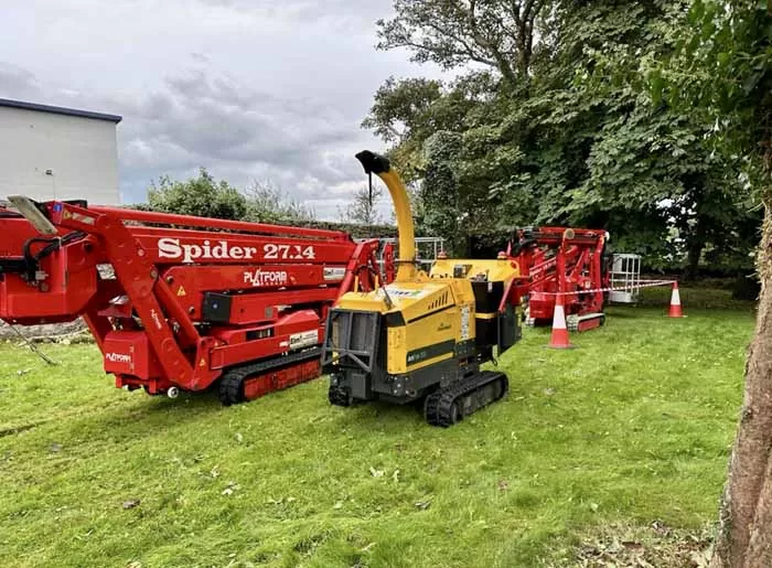 Elm Landscaping professional equipment and team